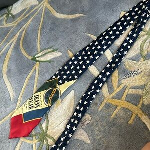 Structure Jeans Wear 100% Silk Graphic Tie